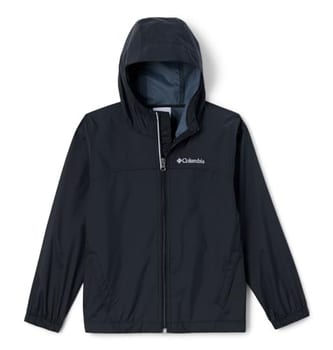 Columbia Jaqueta de chuva Glennaker para meninos, Preto 2024, G