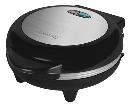 Omeleteira Antiaderente Elétrica Dupla 800W Mr. Cheff Redonda Preta 220V Agratto Aoip01i-02