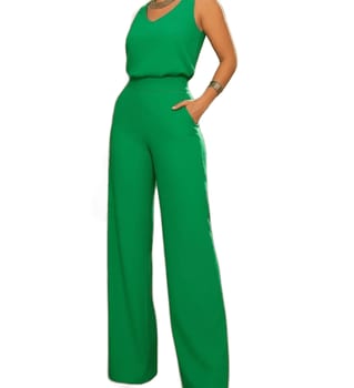 Conjunto Evangélico Calça E Regata Viscolinho Cintura Alta