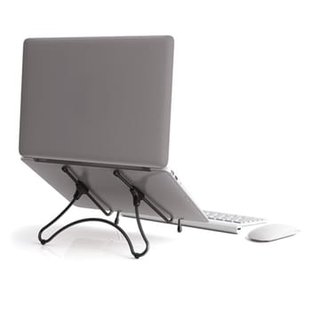 Suporte para Notebook OCTOO Uptable Dobrável e Portátil, Apenas 290 g, Mais Conforto para Trabalhar e Estudar, para Notebooks e Tablets de até 17