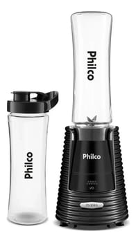 Liquidificador Philco Portátil 2 Squeezes 400W PLQ04A