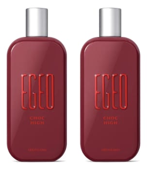 Combo Egeo Choc High Desodorante Colônia 90ml (2 Itens)