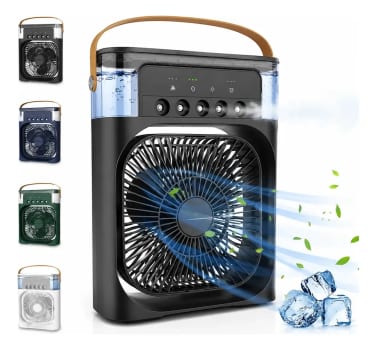 Climatizador De Ar Portátil Com Umidificador E Ventilador Us