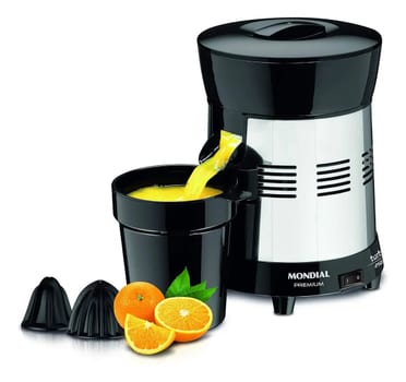 Extrator De Frutas Mondial Turbo Premium Preto 250w Bivolt Preto