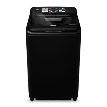 Máquina de lavar Ideal+ Panasonic 15Kg Lavagem Eficiente SmartSense Função Vanish Preta NA-F150B1B 127v