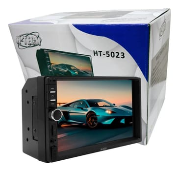 Multimidia 7 Polegadas Mp5 Espelhamento Bluetooth Usb Sd com Controle Remoto