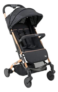 Carrinho De Bebê Zap Metal Cobre Burigotto Compacto Dobrável Cor Preto