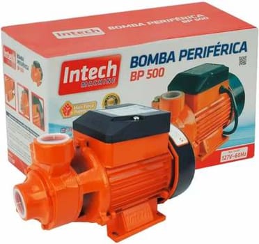 Bomba D'Água Periferica 1/2HP BP500 Intech Machine (220V)