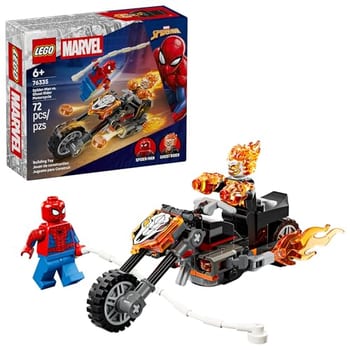 LEGO Marvel Homem-Aranha vs. Motocicleta Fantasma com Motocicleta 76335