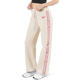 NHL Calça feminina de lã de cintura média com bolso traseiro, calça de moletom para meninas, confortável e quente