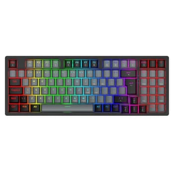 Teclado Mecânico Gamer com Fio 95 Teclas, RGB com 20 Modos de Iluminação, Switch Vermelho Hot Swap, Anti Ghosting, Teclado Compacto USB para PC