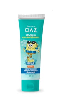 OAZ Gel Pós-Sol Infantil Bob Esponja 120ml