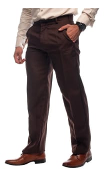 Calça Social Masculina Oxford Tradicional Tecido
