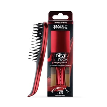 Tangle Teezer - Escova de cabelo desembaraçadora The Mini Ultimate Detangler para todos os tipos de cabelo, ideal para o uso em fios úmidos. Cor