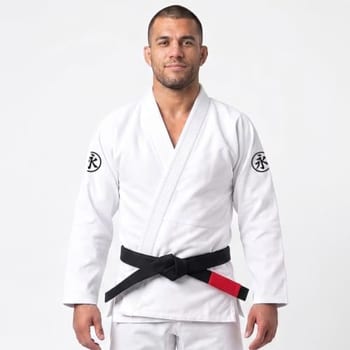 Kimono de Jiu Jitsu Ultra Light 2.2 Keiko Adulto, Unissex, Branco, A3