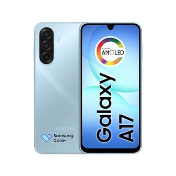 Celular Samsung Galaxy A17, 128GB, 4GB, 50MP Tela 6.7", IP54 - Azul