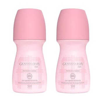 Giovanna Baby Kit Desodorante Roll-On Feminino C/2 Classic 50ml