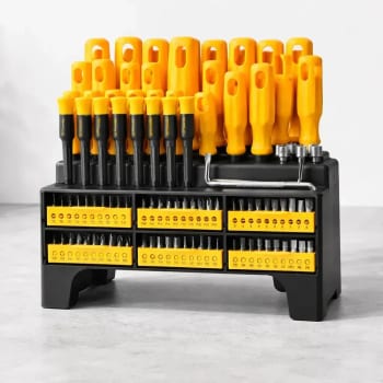 Kit Chaves Profissional Fenda, Phillips, Hex 100 peças - Vonder
