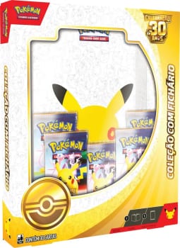 Pokémon Celebração de 30 anos – Box Coleção com Fichário