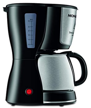 MONDIAL Cafeteira Elétrica Dolce Arome, Preto/Inox, 800W, 220V - C-37JI 30X