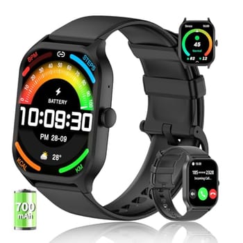 Smartwatch PEJE ZW16 com Chamadas, Bateria 700mAh e 123+ Modos Esportivos