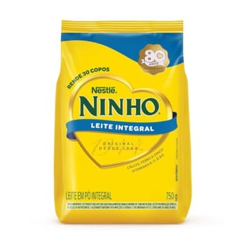 Ninho, Leite Po Integral, Pacote 750g