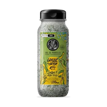 BR Spices Sal de Parilla Craque da Brasa Salsa e Alho Frito 1,01Kg