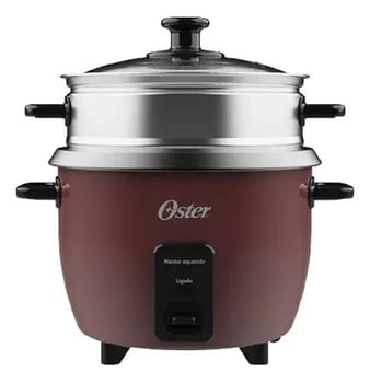 OSTER - Panela Elétrica De Arroz Oster OPAN310 Bordô 127v