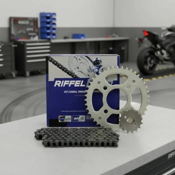 Kit Relação Cg 150/160 Titan Fan 2004 A 2015 Riffel Original