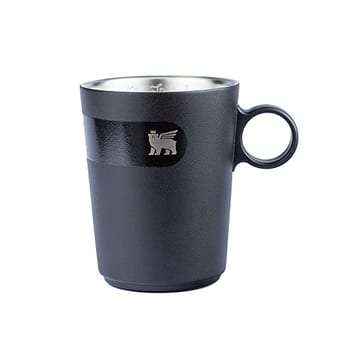 Stanley- caneca de Latte, Daybreak em Aço Inoxidável, Térmica com Isolamento, 313 ml, Preta