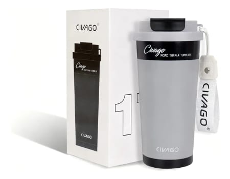 Civago Copo Térmico 500ml Aco Inoxidável316 Várias Cores