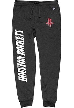 Blue 84 Calça de moletom masculina licenciada oficialmente pela NBA, carvão