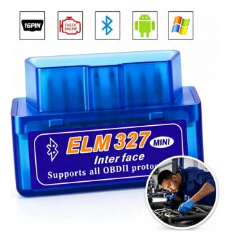 Scanner Automotivo Bluetooth Obd2 Elm 327 Android Ios Obdii