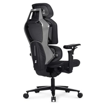 Cadeira de Escritório Gamer DT3 Chrono,ergonomica com revestimento Mesh Vintex-C™,apoio de cabeça 2D,braços 5D+rotação 360º,apoio lombar AWS,suporta