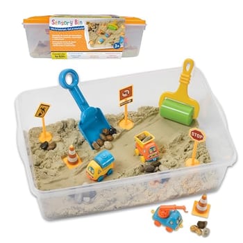 Creativity For Kids, Faber-Castell, Caixa Sensorial Construção, Estimula O Desenvolvimento, Para Crianças A Partir De 3 Anos.