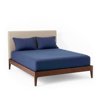 Decolab Jogo de Cama Queen Essencial 100% Algodão Macio Azul-Marinho