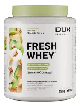 Fresh Whey Pistache E Chocolate Branco Pote 450g Dux