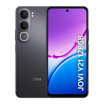 Smartphone Jovi Y21 128GB 8GB RAM (4+4GB RAM expansível) Câmera 50mp Bateria 6500mah - Preto