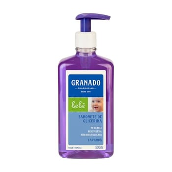 Granado Sabonete Líquido Bebê, Lavanda, 500ml