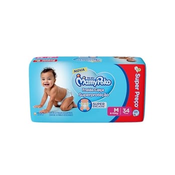 MamyPoko Fralda-Calça Superproteção M 34 Unidades