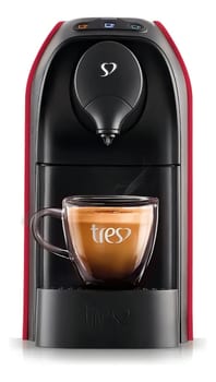 Cafeteira Tres Corações Automática Multipressão Passione Vermelho