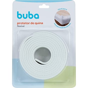 Buba Protetor De Quina E Borda - Flexível Em Rolo Branco