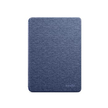 Capa de tecido para Kindle 11ª Geração (2022 e 2024) - Cor Azul (não compatível com o Kindle 10ª geração, Kindle Paperwhite ou Kindle Colorsoft)