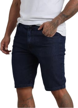 Bermuda Jeans Masculina Skinny Super Lycra Linha Premium