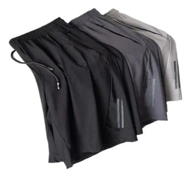 Kit 3 Bermuda Masculina Importada Seda  Secagem Rápida
