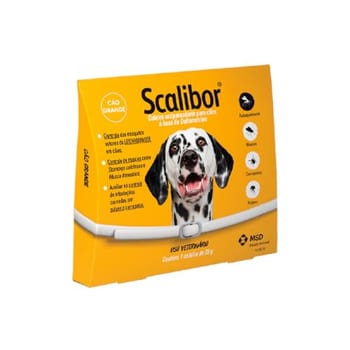 Scalibor® 25g - Coleira Antiparasitária contra mosquitos vetores da Leishmaniose - Cães porte grande 65cm - MSD Saúde Animal