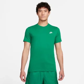 Camiseta Nike Sportswear Club Masculina Verde-escuro Gg - R$ 79,99