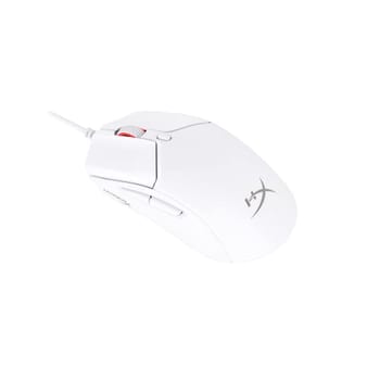 Mouse Gamer HyperX Pulsefire Haste 2 - Design Super Leve de 53g, Sensor de precisão HyperX 26K, Até 26000 DPI, 8000HZ, Cabo Ultraflexível, Branco