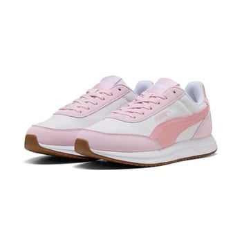 Tênis Puma R78 Lightwind, Branco e Rosa, 38