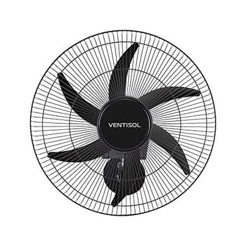 Ventilador de parede Ventisol Turbo 6 Steel Osc, 6 pás, 50cm, 200w - Bivolt
